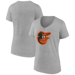 Baltimore Orioles Women's Official Logo V-Neck T-Shirt On Sale