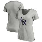 Colorado Rockies Women's Official Logo V-Neck T-Shirt Near Me
