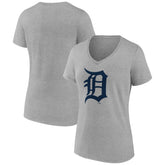 Detroit Tigers Women's Official Logo V-Neck T-Shirt Online