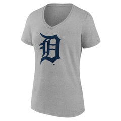Detroit Tigers Women's Official Logo V-Neck T-Shirt Online
