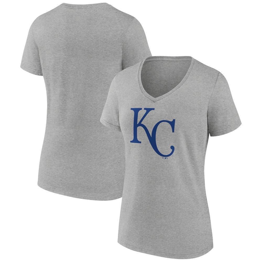 Kansas City Royals Women's Official Logo V-Neck T-Shirt Near Me