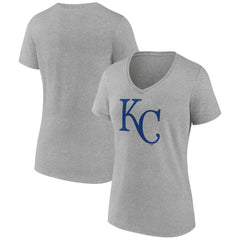 Kansas City Royals Women's Official Logo V-Neck T-Shirt Near Me