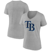 Tampa Bay Rays Women's Official Logo V-Neck T-Shirt Lifestyle
