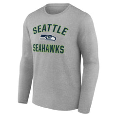Seattle Seahawks Victory Arch Long Sleeve T-Shirt Gray - NFL