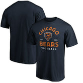 Chicago Bears Vintage Arch T-Shirt Navy - NFL