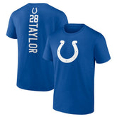 Jonathan Taylor Indianapolis Colts Playmaker T-Shirt Royal - NFL