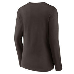 San Diego Padres Women's Victory Script Long Sleeve V-Neck T-Shirt for sale