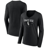 Chicago White Sox Women's Live For It Long Sleeve Long Sleeve V-Neck T-Shirt discount