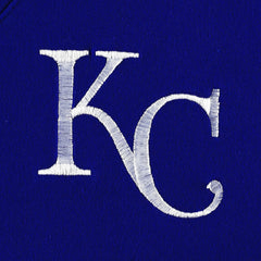 Kansas City Royals DKNY Sport Women's Lily V-Neck Pullover Sweatshirt On Sale