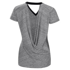 Chicago White Sox Touch Women's Halftime Back Wrap Top V-Neck T-Shirt discount