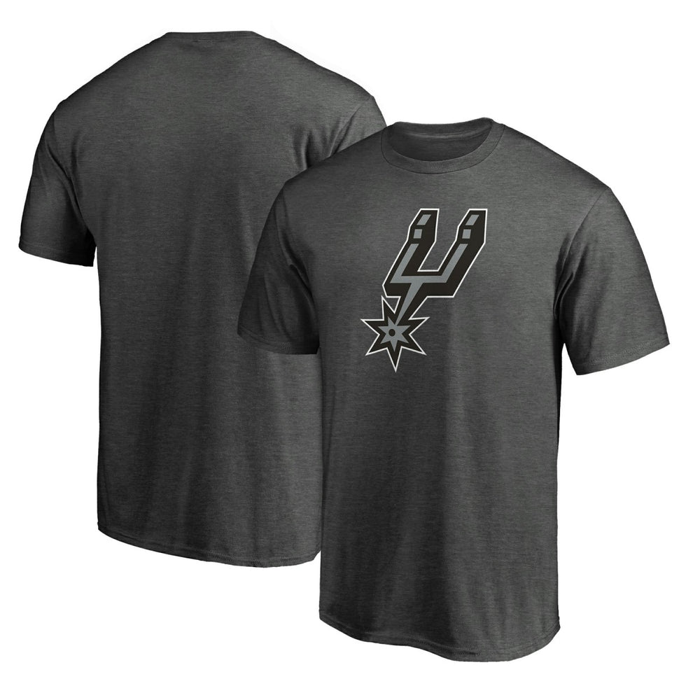 NBA - San Antonio Spurs Logo T-Shirt - Charcoal