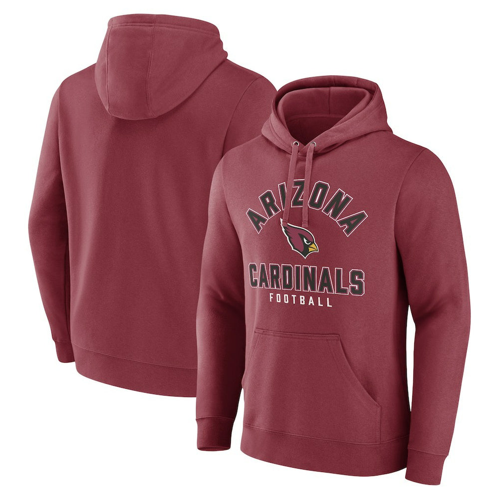 Arizona Cardinals Between the Pylons Pullover Hoodie Cardinal - Fanatics