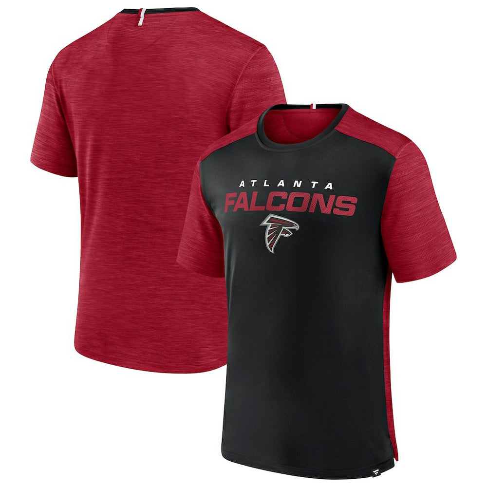 Atlanta Falcons Defender Evo T-Shirt Black/Red - Fanatics