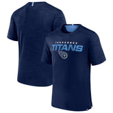 Tennessee Titans Defender Evo T-Shirt Navy - Fanatics