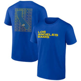 Los Angeles Rams Home Field Advantage T-Shirt Royal - Fanatics