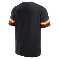 Cincinnati Bengals Jersey Tackle V-Neck T-Shirt Black - Fanatics