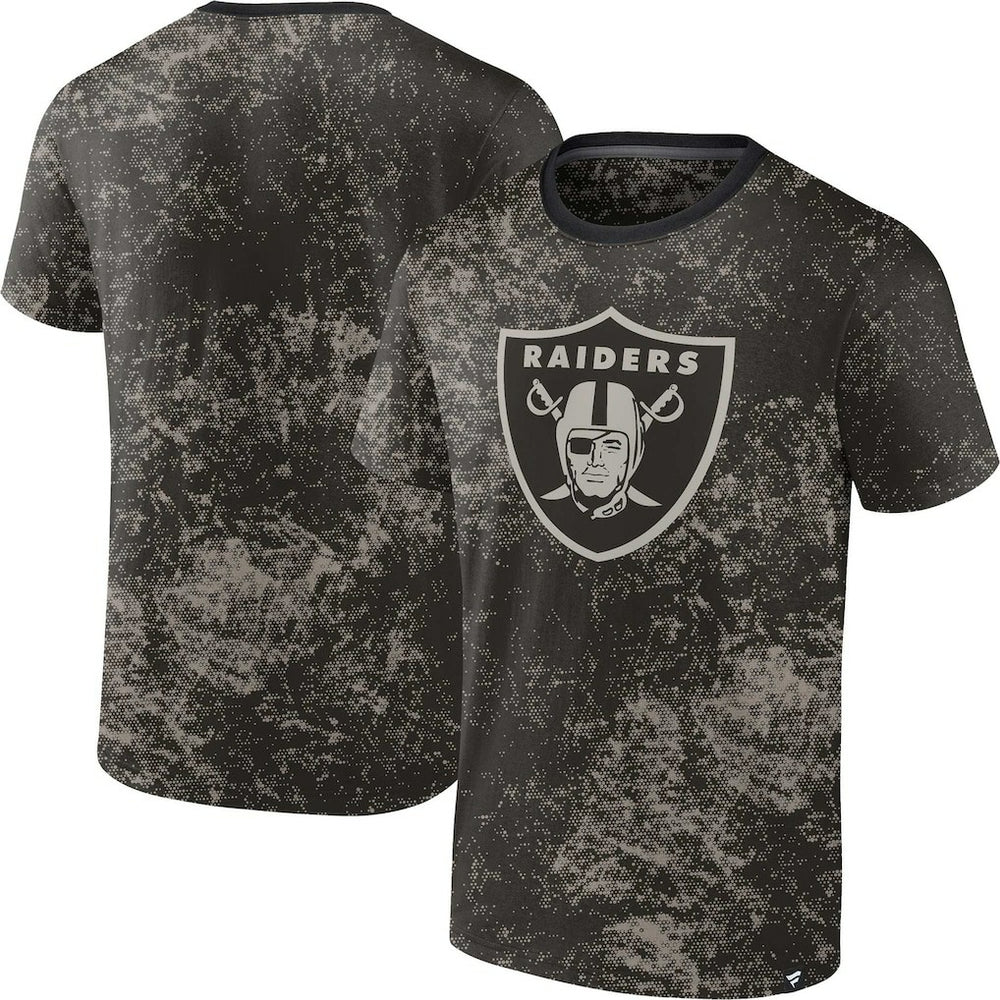 Las Vegas Raiders Shadow T-Shirt Black - Fanatics