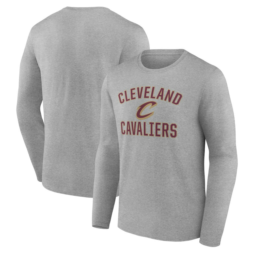 NBA - Cleveland Cavaliers Victory Arch Team Long Sleeve T-Shirt - Gray