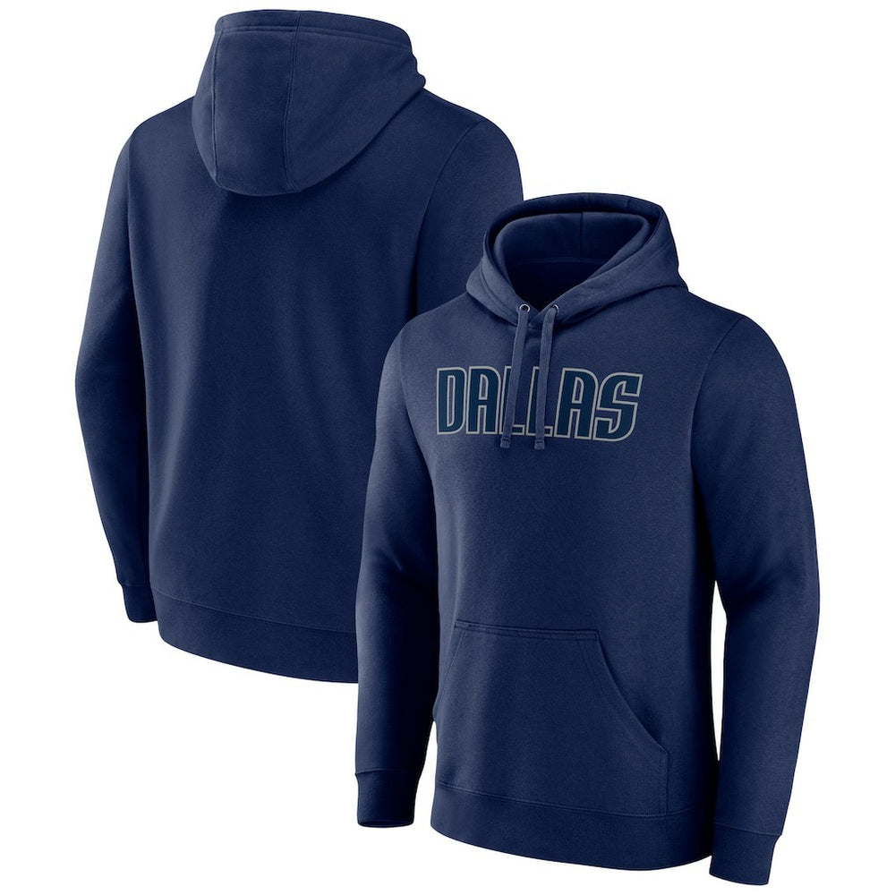 NBA - Dallas Mavericks Wordmark Team Pullover Hoodie - Navy
