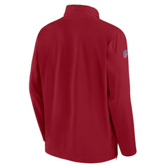 Arizona Cardinals Sideline Coach Half-Zip Jacket Cardinal - Nike