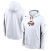 Cleveland Browns 2023 Sideline Club Alternate Tri-Blend Pullover Hoodie White - Nike