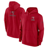 Tampa Bay Buccaneers Sideline Club Fleece Pullover Hoodie Red - Nike