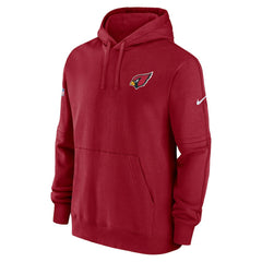 Arizona Cardinals Sideline Club Fleece Pullover Hoodie Cardinal - Nike
