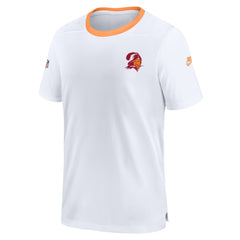 Tampa Bay Buccaneers Throwback Coach Performance T-Shirt White - Nike
