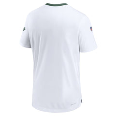 Green Bay Packers Men's Sideline Coaches Alternate Performance T-Shirt White - Nike