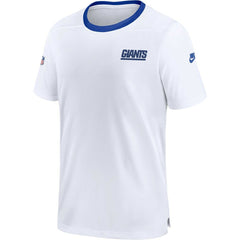 New York Giants Men's Sideline Coaches Alternate Performance T-Shirt White - Nike