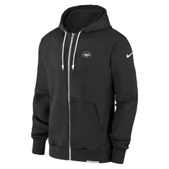 New York Jets Sideline Performance Full-Zip Hoodie Sweatshirt Black - Nike