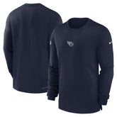 Tennessee Titans 2023 Sideline Performance Long Sleeve T-Shirt Navy - Nike