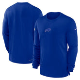 Buffalo Bills 2023 Sideline Performance Long Sleeve T-Shirt Royal - Nike