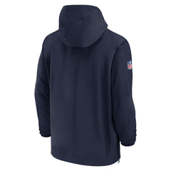 Tennessee Titans Sideline Half-Zip Hoodie Navy - Nike