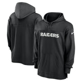 Las Vegas Raiders 2023 Sideline Lightweight Performance Hooded Top Black - Nike
