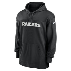 Las Vegas Raiders 2023 Sideline Lightweight Performance Hooded Top Black - Nike