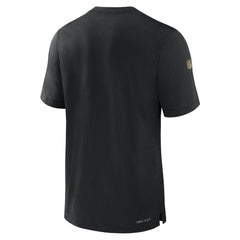 New Orleans Saints 2023 Sideline Performance T-Shirt Black - Nike