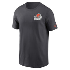 Cleveland Browns Blitz Essential T-Shirt Anthracite - Nike