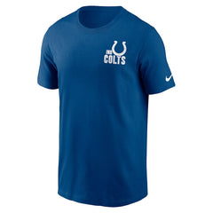 Indianapolis Colts Blitz Essential T-Shirt Blue - Nike