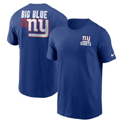 New York Giants Blitz Essential T-Shirt Royal - Nike