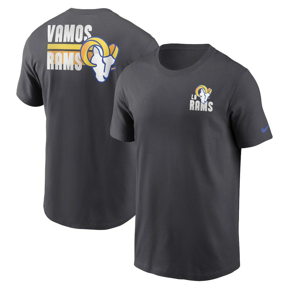 Los Angeles Rams Blitz Essential T-Shirt Anthracite - Nike