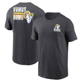 Los Angeles Rams Blitz Essential T-Shirt Anthracite - Nike