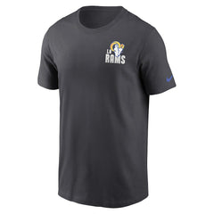 Los Angeles Rams Blitz Essential T-Shirt Anthracite - Nike