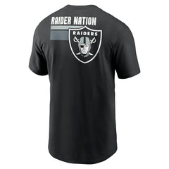 Las Vegas Raiders Blitz Essential T-Shirt Black - Nike