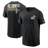 New Orleans Saints Blitz Essential T-Shirt Black - Nike