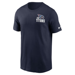 Tennessee Titans Blitz Essential T-Shirt Navy - Nike