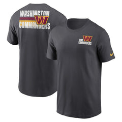 Washington Commanders Blitz Essential T-Shirt Anthracite - Nike