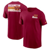 Washington Commanders Blitz Essential T-Shirt Burgundy - Nike