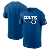 Indianapolis Colts Division Essential T-Shirt Royal - Nike