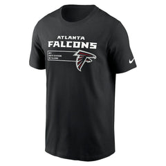 Atlanta Falcons Division Essential T-Shirt Black - Nike